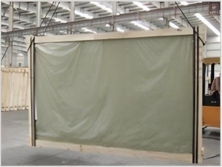 Clear Float Glass - production and packaging detail 1