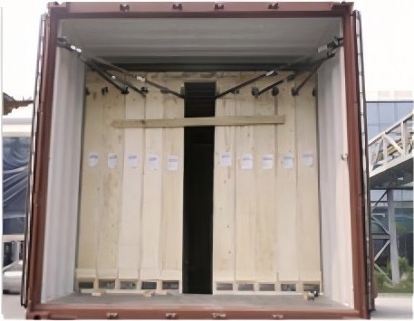 Clear Float Glass - production and packaging detail 9