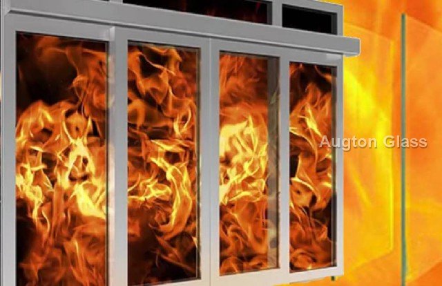 E-rated integrity glazing: it keeps flames out, and that is all it promises.