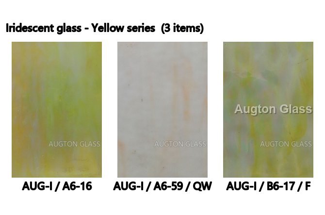 Stained Iridescent Glass - production and packaging detail 10