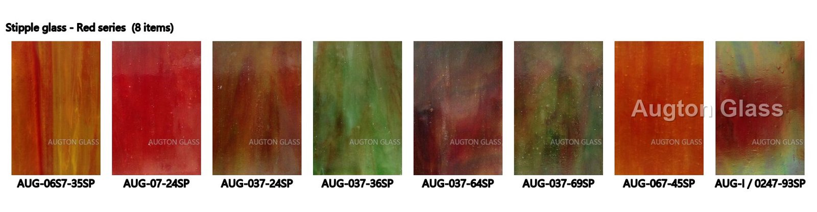 Stained Stipple Glass - production and packaging detail 9