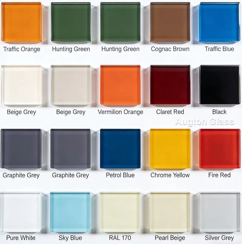 Paint Glass - production and packaging detail 1