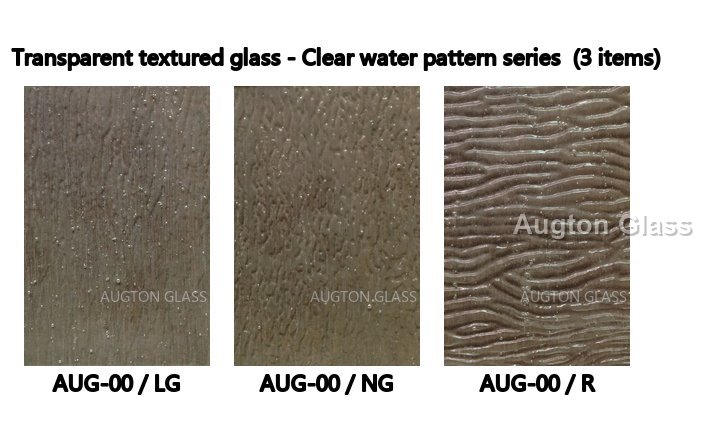 Stained Transparent Textured Glass - production and packaging detail 3